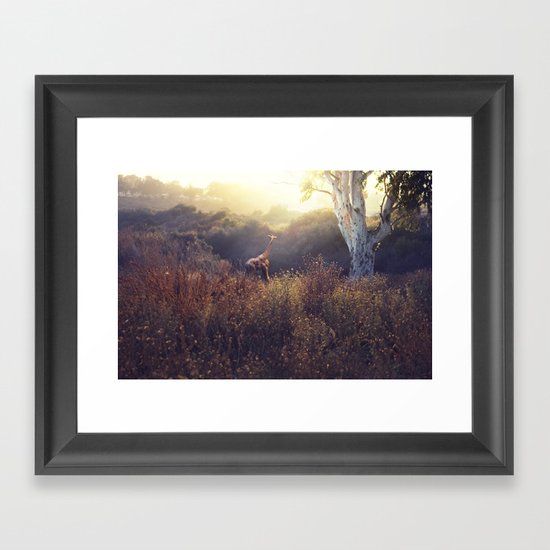 last time here Framed Art Print