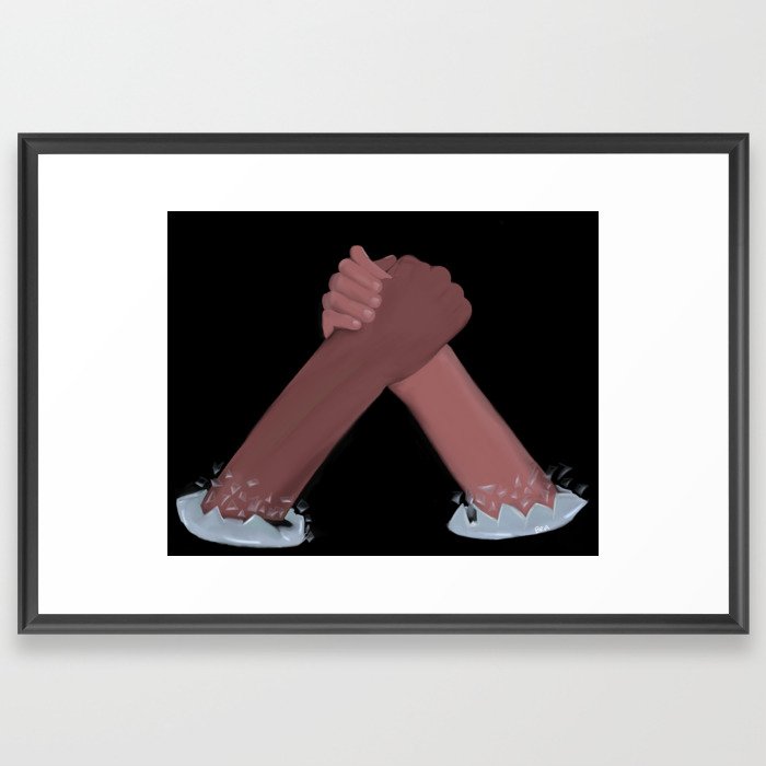 Breakthrough Framed Art Print