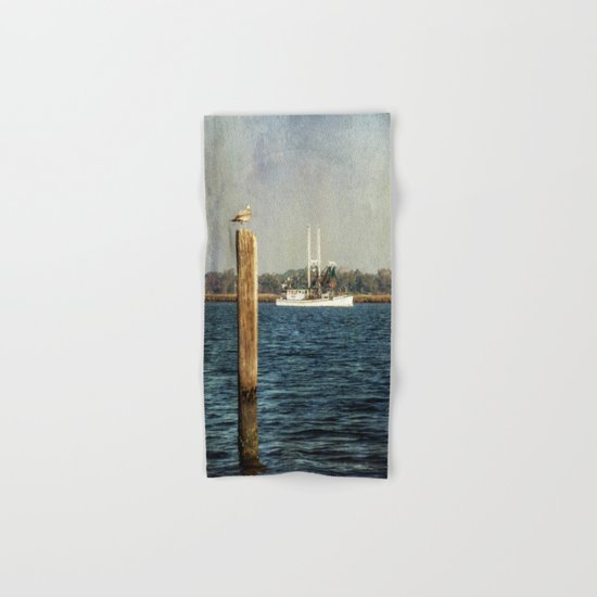 Shrimp Boat Hand & Bath Towel
