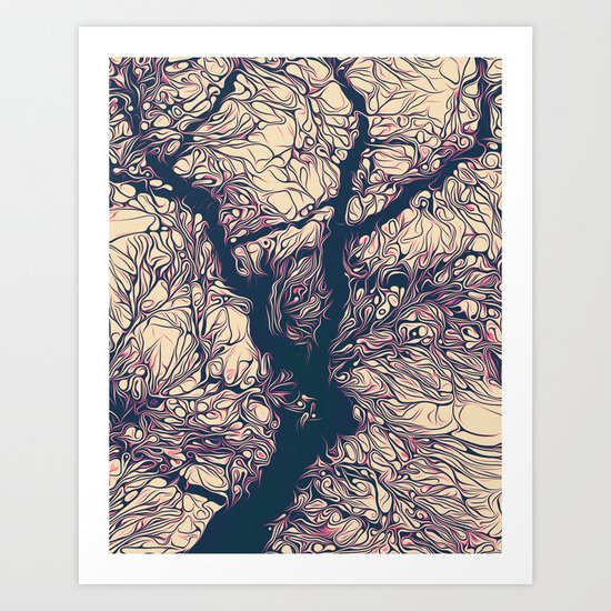 treeflex Art Print
