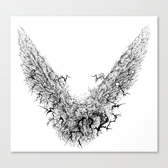 Bite The Lightning Canvas Print
