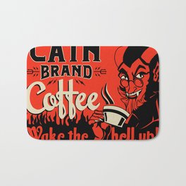 Cain Brand coffee Bath Mat | Coffee, Sandman, Digital, Drawing, Cain 