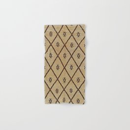 V7 Traditional Moroccan Carpet Design Hand & Bath Towel