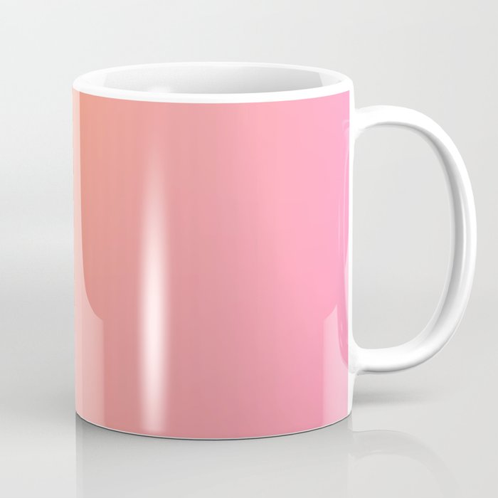 31 Pink Gradient Background Colour Palette 220721 Aura Ombre Valourine Digital Minimalist Art Coffee Mug