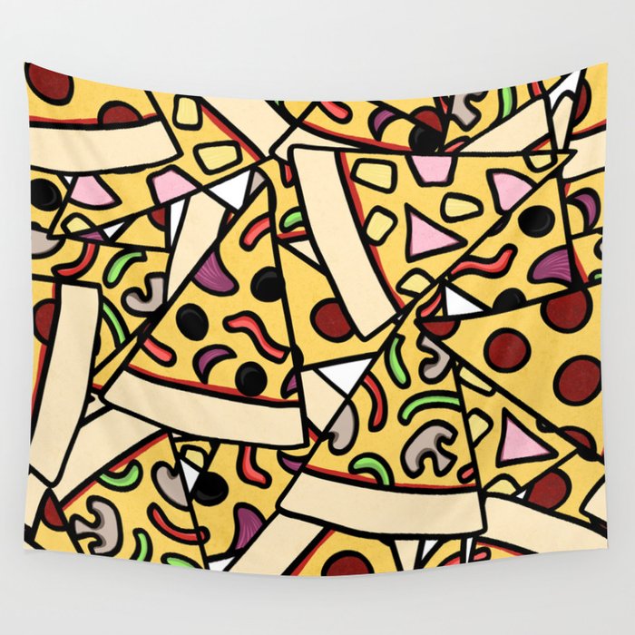 Pizza Heaven Wall Tapestry