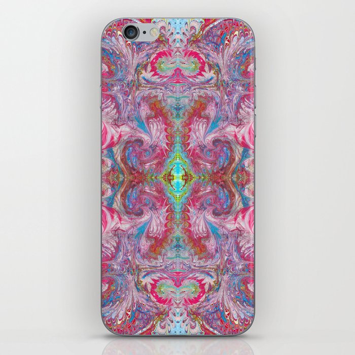 Pastel hues arabesque iPhone Skin