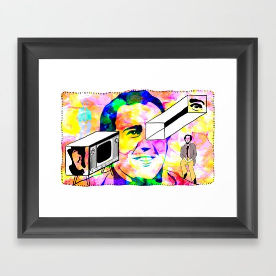 "Andy and His Grandmother" by Steven Fiche Framed Art Print