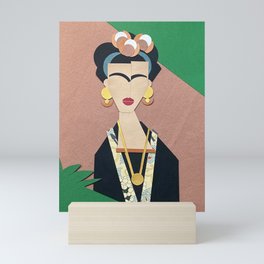 Frida Kahlo Fanart Mini Art Print