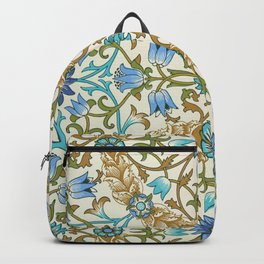 William Morris Vine Mandala Wreath Backpack