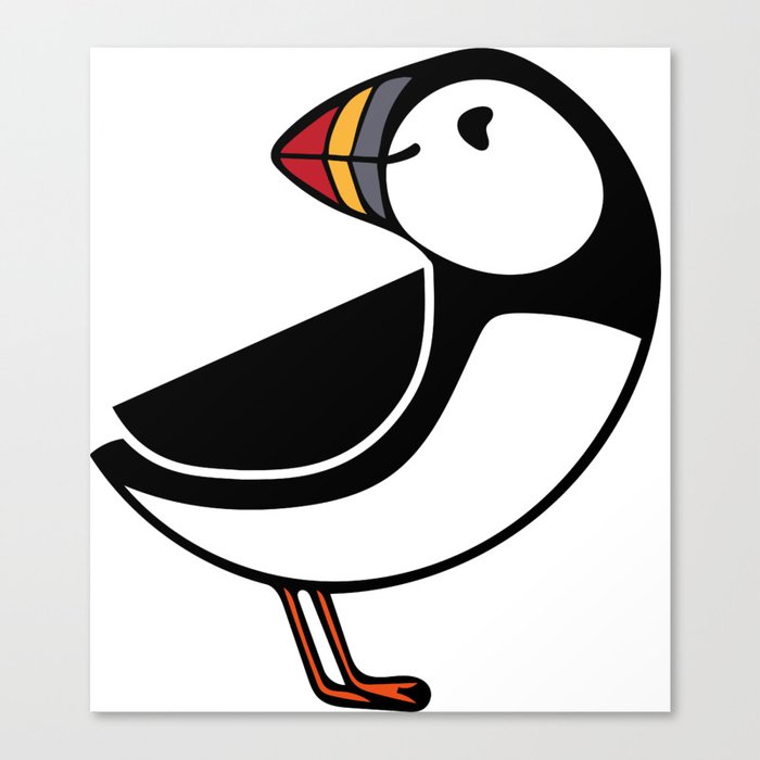 Puffin Canvas Print