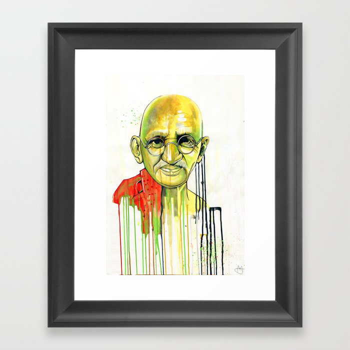Gandhi  Framed Art Print