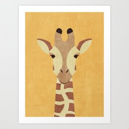 FAUNA / Giraffe Art Print