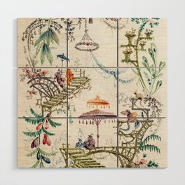 Enchanted Forest Chinoiserie Wood Wall Art