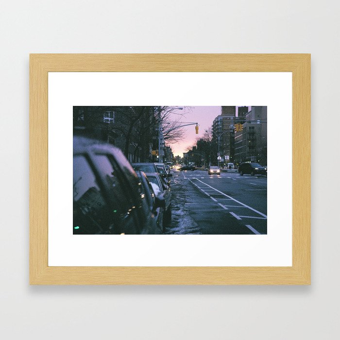 Lower East Side (NYC) Twilight Framed Art Print