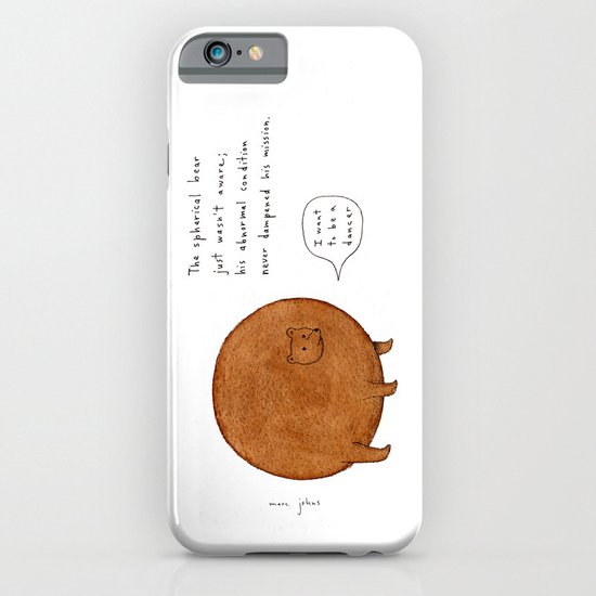 the spherical bear iPhone & iPod Case