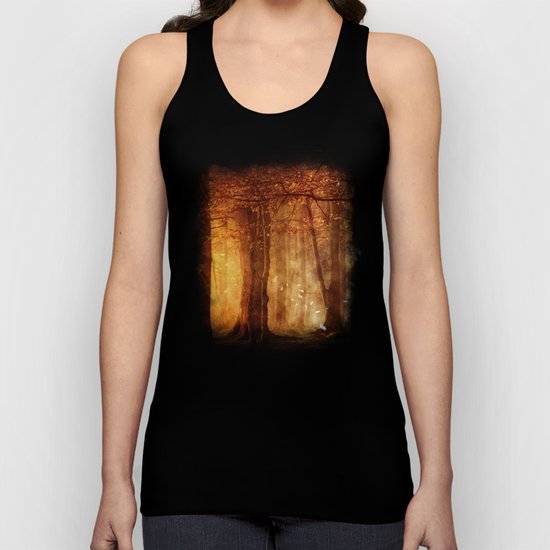 In the woods. Unisex Tank Top