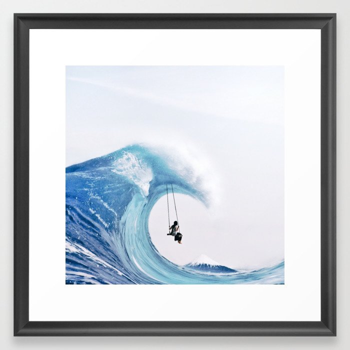 The Great Wave Framed Art Print