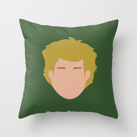 Star Wars Minimalism - Luke Skywalker Throw Pillow
