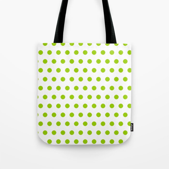 new polka dot 48 - green Tote Bag