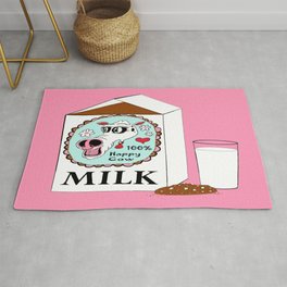 Milk and cookies Area & Throw Rug