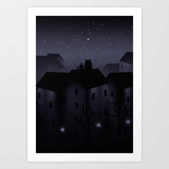 Northern Star Art Print