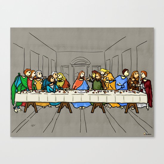 Cenaculum -Last Supper Canvas Print