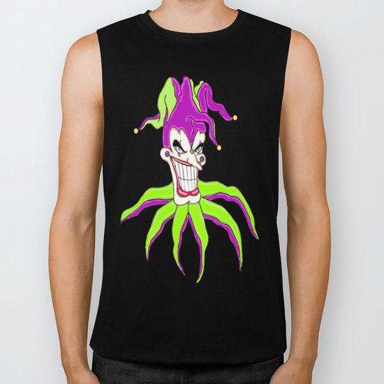Jester Clown Biker Tank