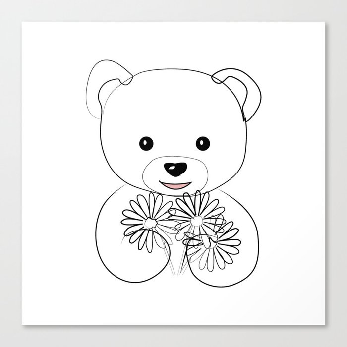 mother's day flower teddy