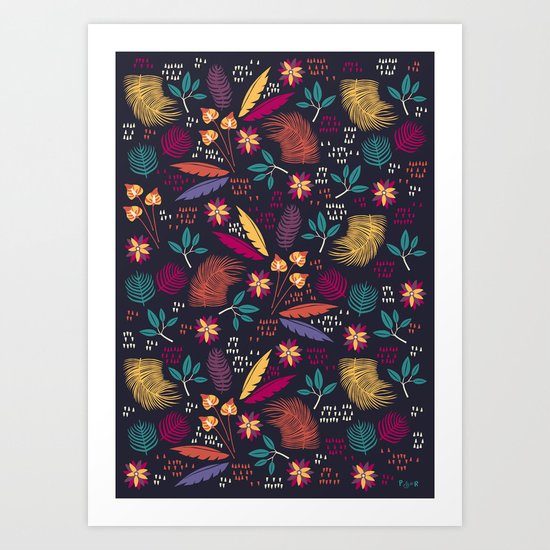 Tropical Forest Art Print