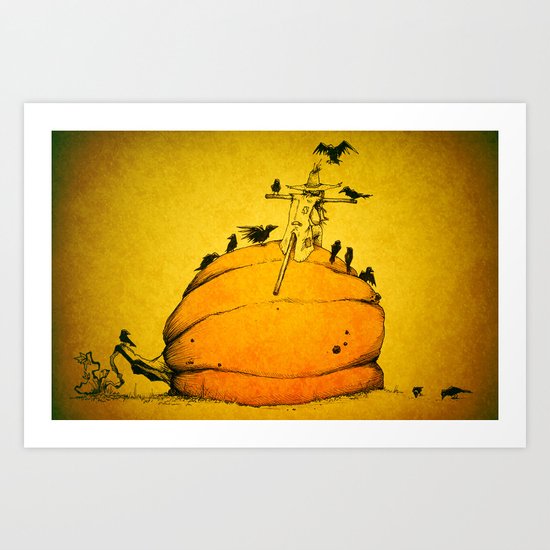 On Duty Art Print