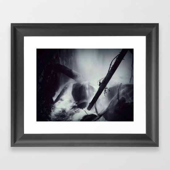 Waterfall Framed Art Print