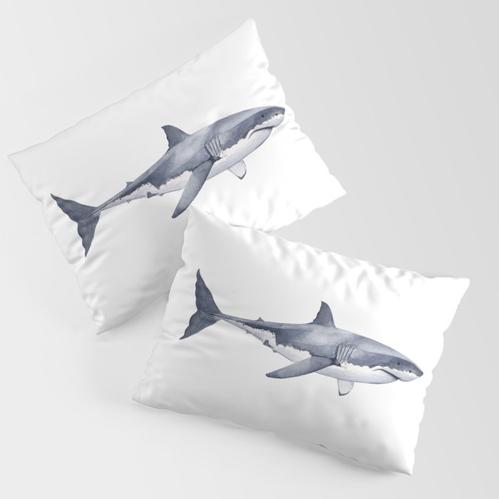 WHITE SHARK Pillow Sham