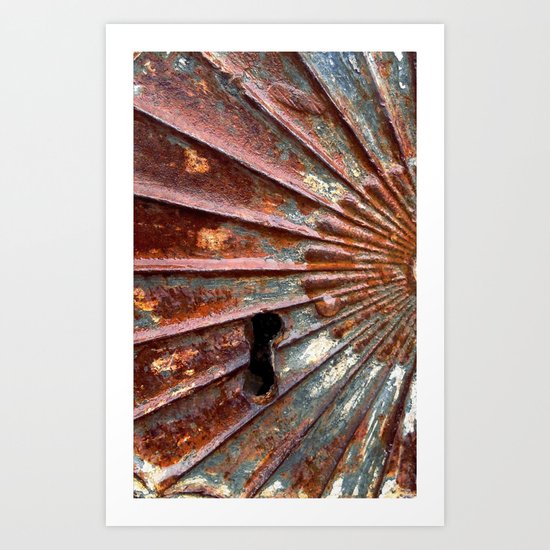 Lock Art Print