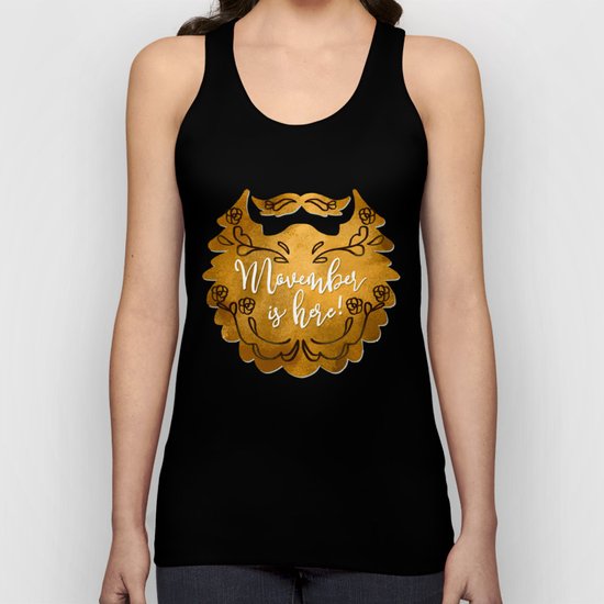 Movember Is Here Unisex Tank Top