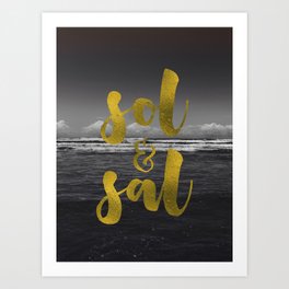 Sol & Sal Art Print