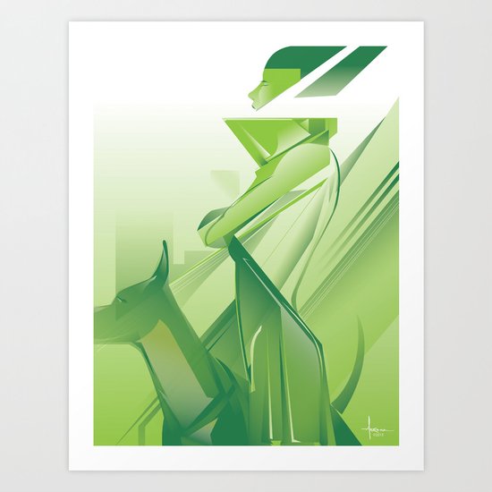 EXPECTATION 2013 Art Print