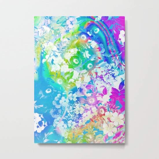 Forest Rave Metal Print