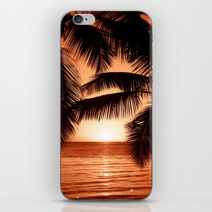 Sunset Palm Beach iPhone Skin