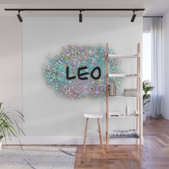 Leo Sparkles 2021 Wall Mural