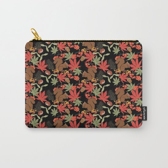 Autumn squirrel Carry-All Pouch