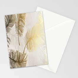 feather patterns Stationery Card