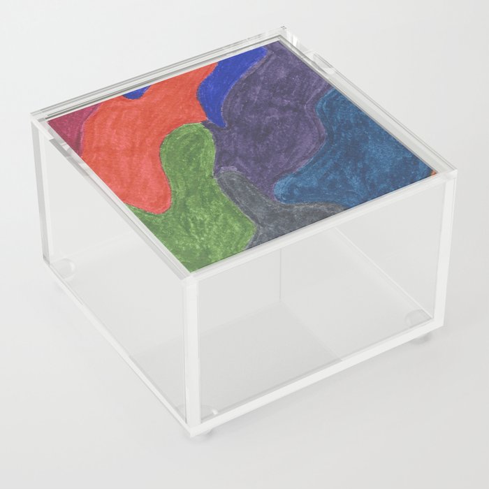 Abstract No 1 Acrylic Box