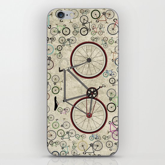 Love Fixie Road Bike iPhone Skin