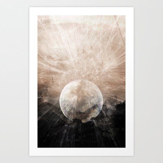 Planetary Soul Grace Art Print