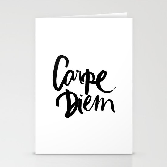 Carpe Diem Stationery Cards