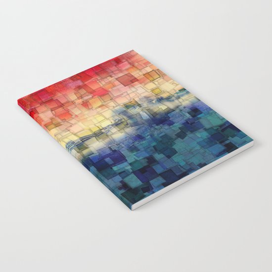 Blue Tide Mosaic Notebook