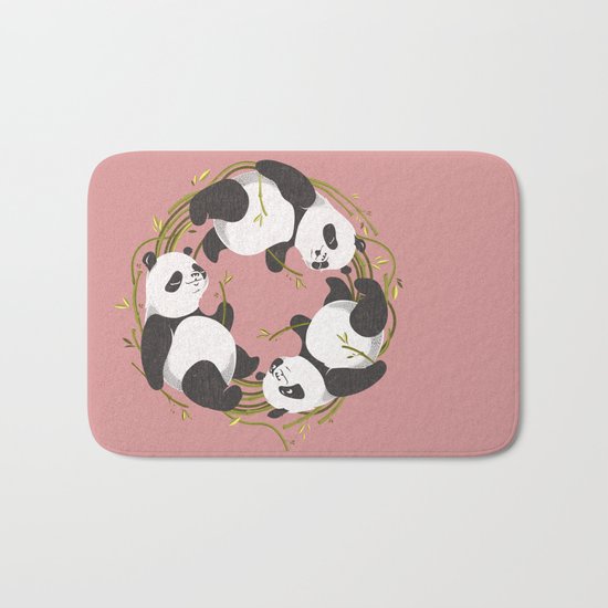 Panda dreams Bath Mat
