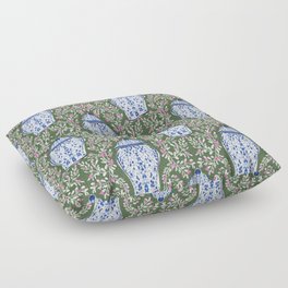 Chinoiserie Blossoms Floor Pillow