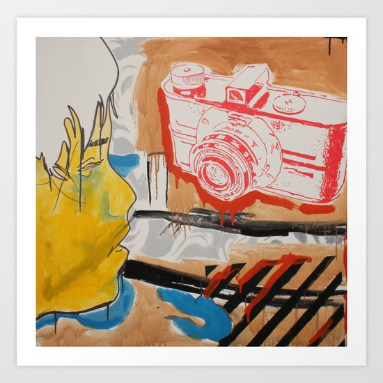 "Single Lens Reflex" Art Print