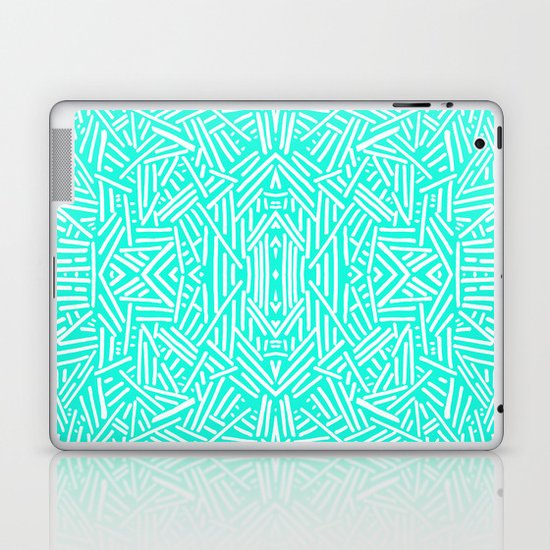 Radiate (Mint) Laptop & iPad Skin